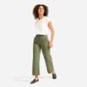 Wide-Leg Crop Pant